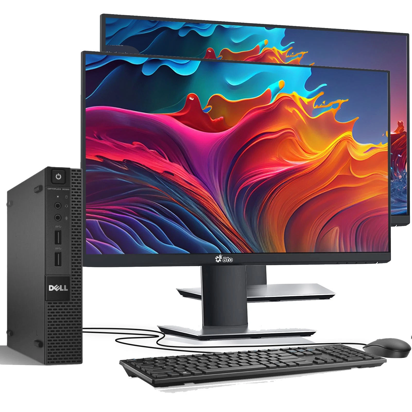 Dell Mini Desktop Computer PC Intel i3-4160T 16GB Ram 2TB SSD WiFi Windows11 Pro